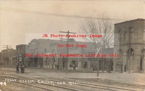 NM, Gallup, New Mexico, RPPC, Front Street, Business Section, Photo