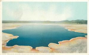 Big Blue Springs Wyoming C-1910 Lower Geyser Detroit Publishing Phostint 9530