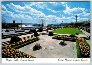 Oakes Gardens, Niagara Falls, Ontario, Canada, Chrome Postcard, NOS