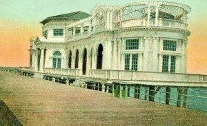 Postcard Early View of Seventh Avenue Pavilion, Asbury Park,NJ    S2