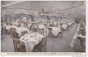 Interior Of North American Oyster House & Restaurant N. W. Cor. State & Monro...