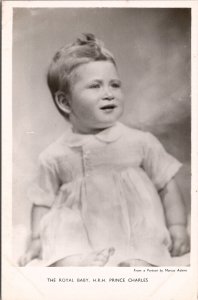 UK The Royal Baby H.R.H. prince Charles Photo Postcard Z6