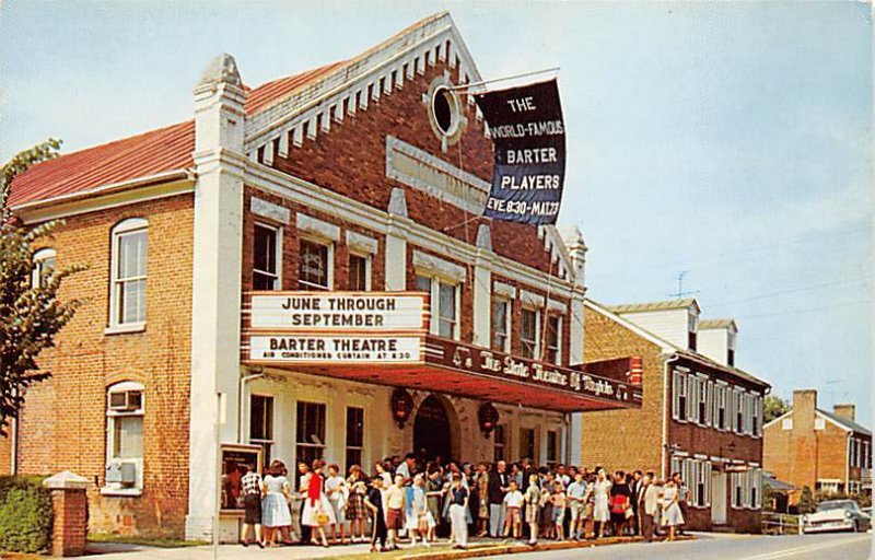 The Barter Theatre Abingdon, Virgina, USA Theater Unused 