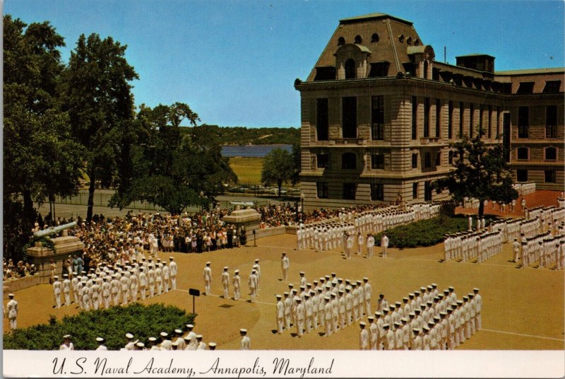 US Naval Academy Annapolis Maryland Postcard PC538