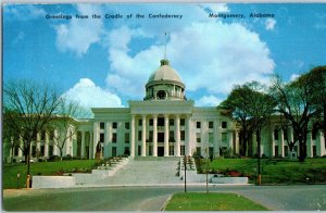 Alabama State Capitol Montgomery Alabama Postcard