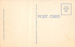 Camp Campbell, KY-TN USA Motor Pool Military Camp  Postcard