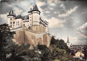 BR28250 Saumur le chateau et l eglise saint pierre france