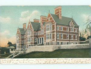 Pre-1907 HIGH SCHOOL Methuen Massachusetts MA n6739