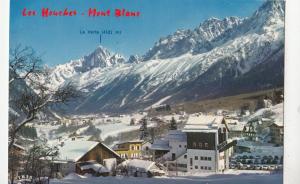 BF19608 mont blanc les houces vue generale le telepher  france  front/back image