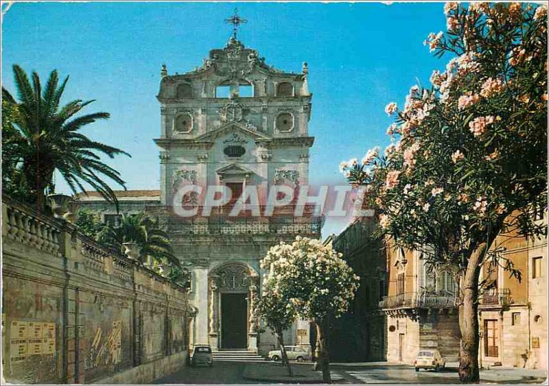 Postcard Modern Siracusa Facade of the church of Saint Lucia alla Badia (Cent...