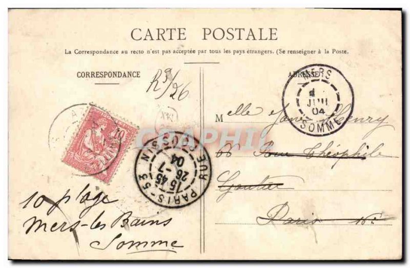 Old Postcard Folklore Veillee Bresse