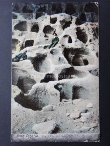 Grand Canaria: Cuevas de los Guanches c1910