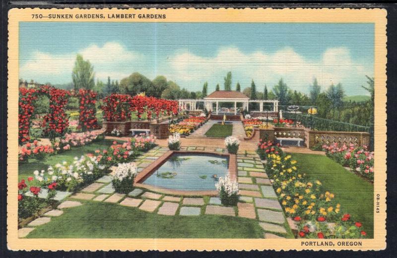 Sunken Gardens,Lambert Gardens,Portland,OR