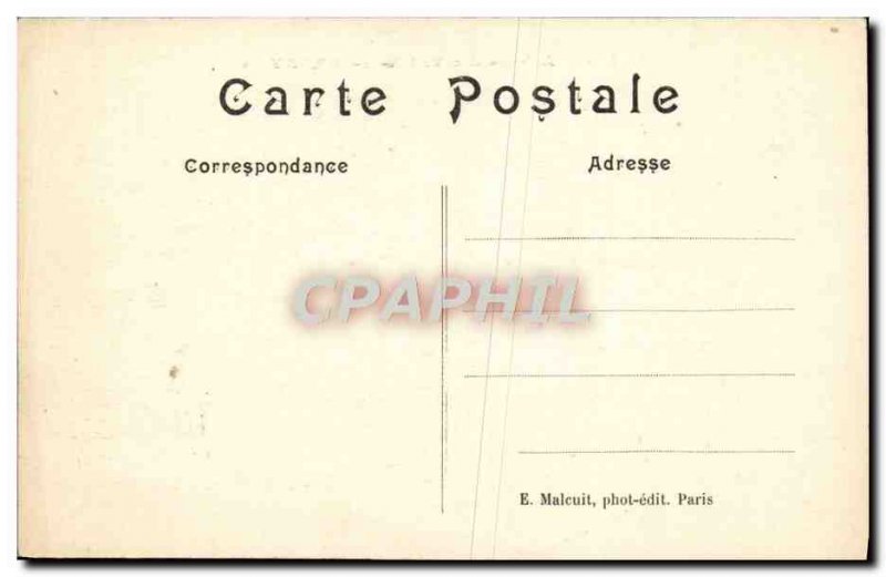 Old Postcard Vaux-de-Cernay Abbey