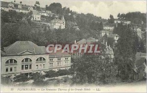 Old Postcard Plombieres Les Nouveaux Spa and Grand Hotels