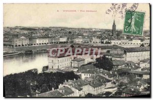 Postcard Old Toulouse general view