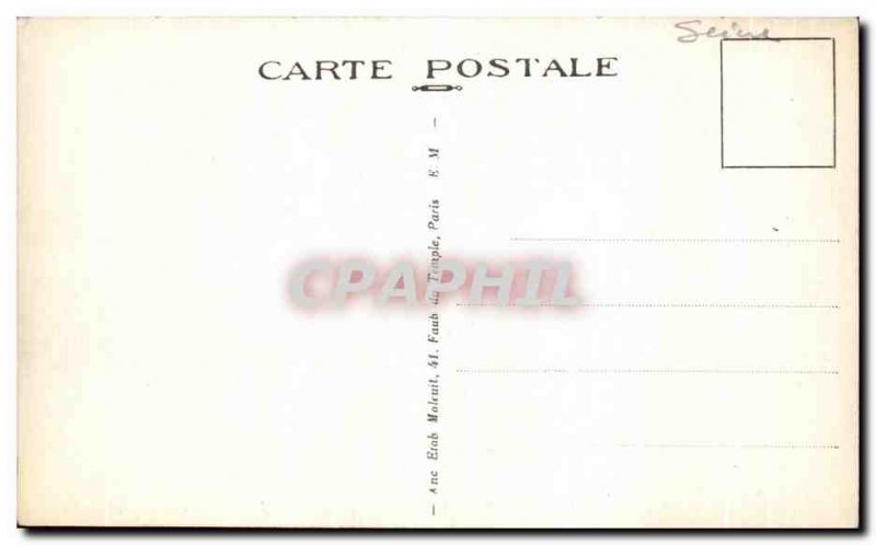 Old Postcard Nanterre La Rue Railway Passage