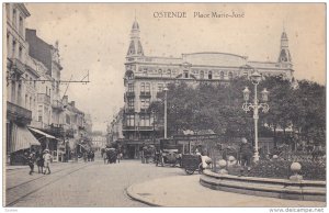 OSTENDE, West Flanders, Belgium, 1900-1910's; Place Marie Jose