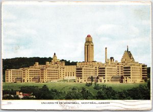 CONTINENTAL SIZE LETTERCARD UNIVERSITY OF MONTREAL CANADA POSTED 1946