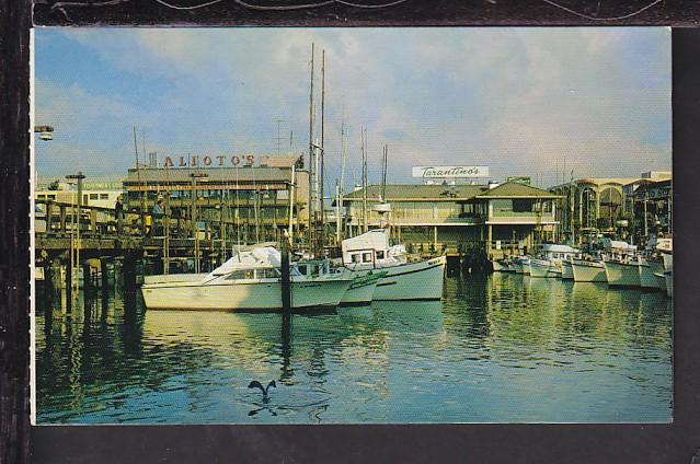 Fisherman's Wharf,San Francisco,CA Postcard 