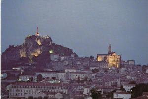 BF12595 le puy en velay facade de la cathedrale france front/back image