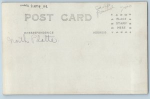 c1910's Military Camp Cars Scene North Platte Nebraska NE RPPC Photo Postcard