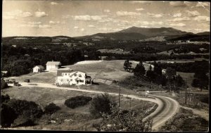 Williston Vermont VT Twist O'Hill Lodge Bird's Eye View RPPC Vintage PC