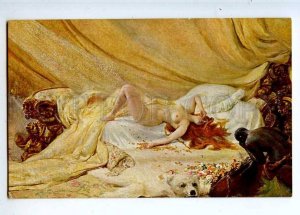 225106 RUSSIA PORFIROV Nude Nude Beauty Harem Danae postcard