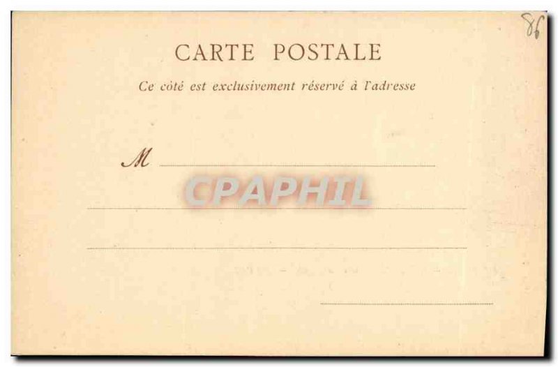 Old Postcard Poitiers L Eglise Notre Dame la Grande