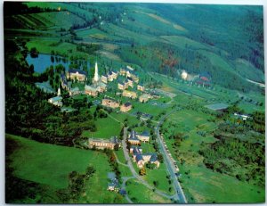 Postcard - Air View Of Colby College - Waterville, Maine