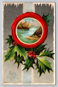 1910    Christmas  Xmas  Greetings  Postcard