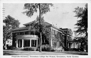 Fitzgerald Dormitory, Greensboro College for Women Greensboro, North Carolina...