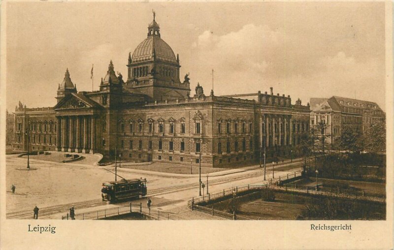 Lot of 6 postcards Germany Leipzig