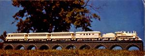 OH - Dover. Warther Museum. Ivory Carving of Empire State Express RR Train (3...
