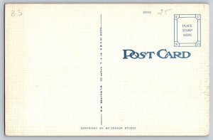 Postcard A Typical Texas Oil Field