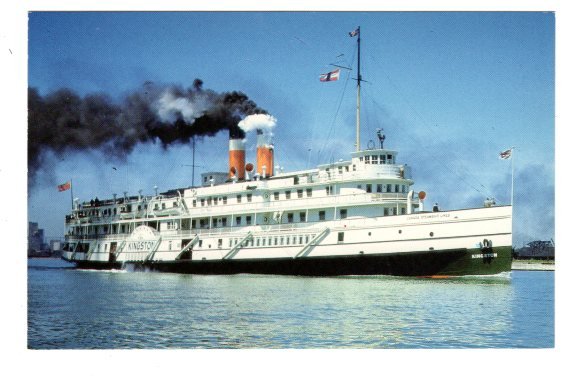 SS Kingston, Side Paddle Boat, Toronto, Ontario