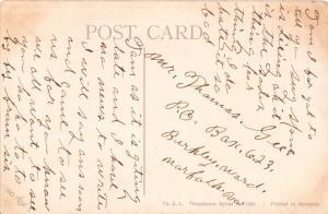 LOT OF 5 ROMANCE POSTCARDS 1910s~YOUNG COUPLE IN BOAT~ADDRESSED TO MARSHALL VA