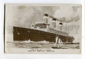 3060992 US Lines S.S. Leviathan Vintage PC