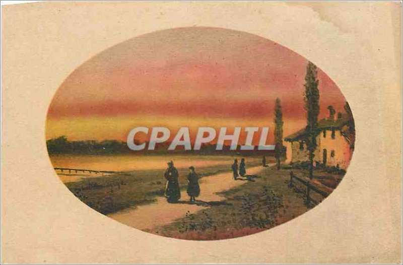 Old Post Card Landscape