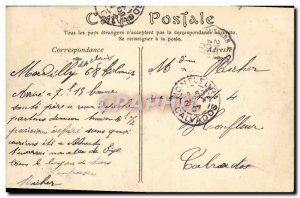 Old Postcard Lisieux Halle Butter and & # 39eglise Saint Jacques