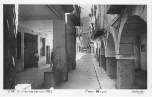 Lot224 spain real photo   pirineo de lerida sort calle mayor