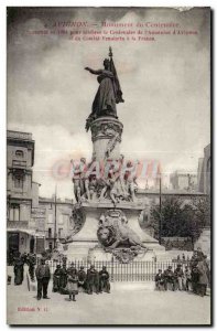 Avignon - Centennial Monument - Old Postcard