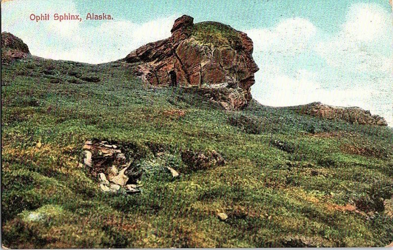 Ophit Sphinx Alaska Vintage Postcard Standard View Card