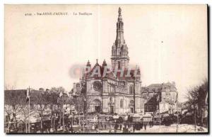 Postcard Old Ste Anne d Auray Basilica