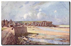 Old Postcard The France of sites Arromanches