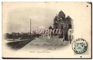 Royan Old Postcard Avenue Foncillon