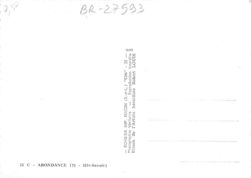 BR27593 Abondance france