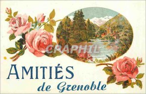 Old Postcard Amities Grenoble