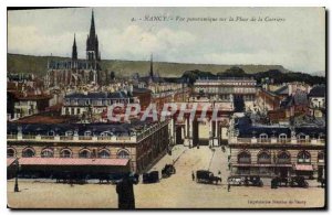 Old Postcard Nancy Panoramic Place de la Carriere