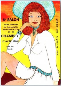 Postcard - 6e Salon - Chambly, France